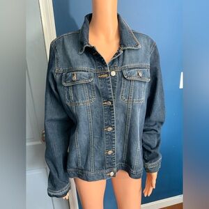 Old Navy Dark Blue Jean Jacket